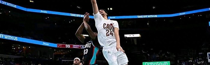 在线体育-骑士次轮秀防守抢戏！进攻打铁却成赢球隐藏功臣？|NBA|克利夫兰骑士队|多诺万-米切尔|孟菲斯灰熊|nba_新浪体育_新浪新闻