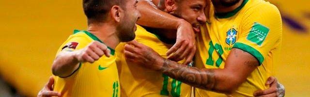 世预赛进球第1 国家队吃牌第1 内马尔让人爱且恨