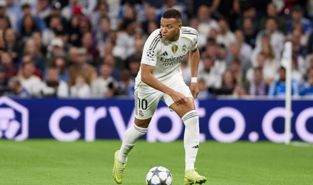 加盟皇马后姆巴佩欧冠进18球超菲戈和贝尔，其中本赛季打进11球